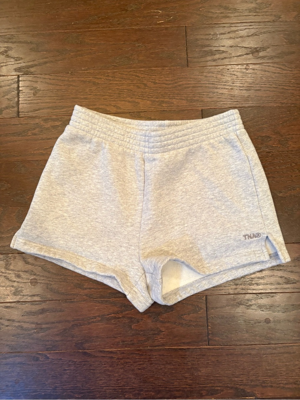 TNA Light Heather Gray Athletic Lounge Shorts